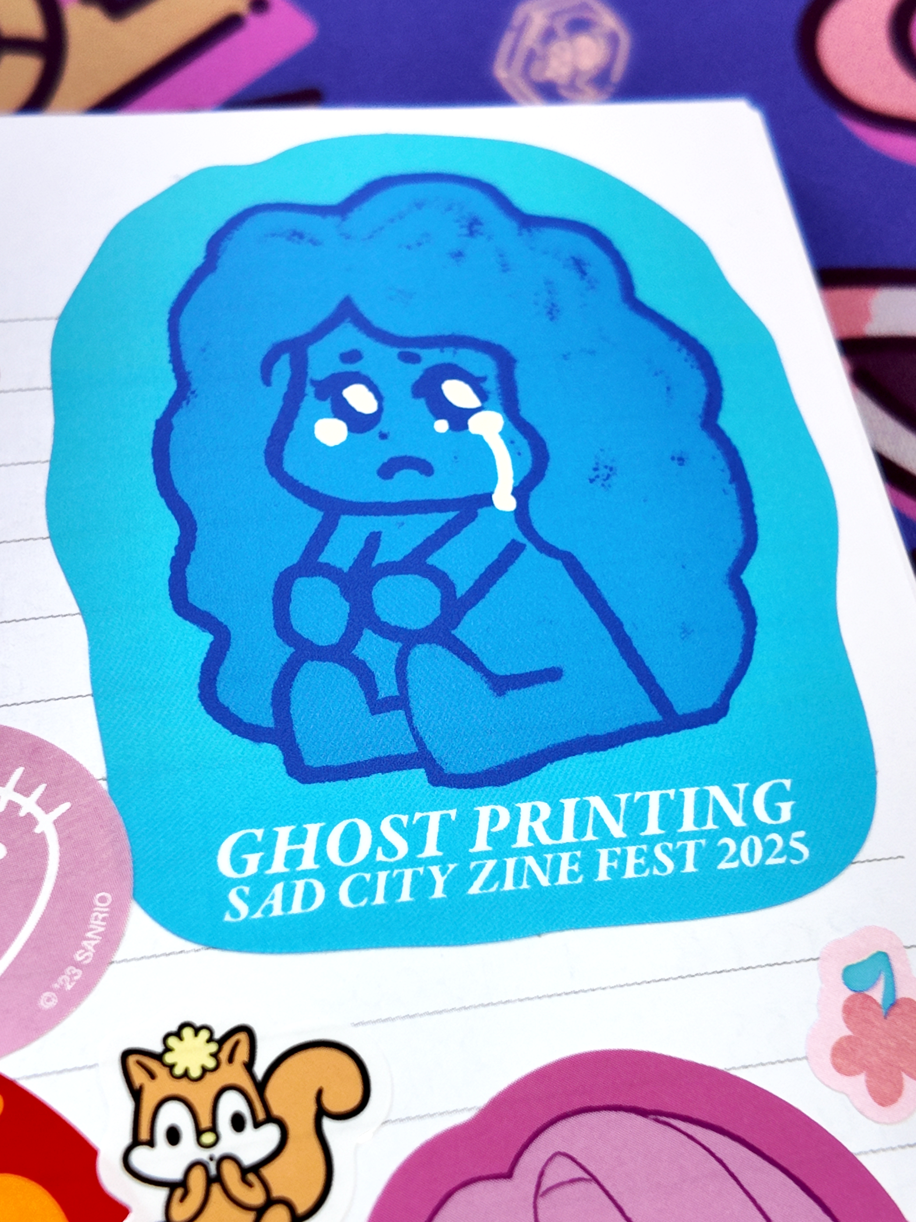 Sad City Zine Fest Sticker