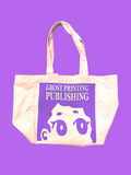 Ghost Printing Tote Bag