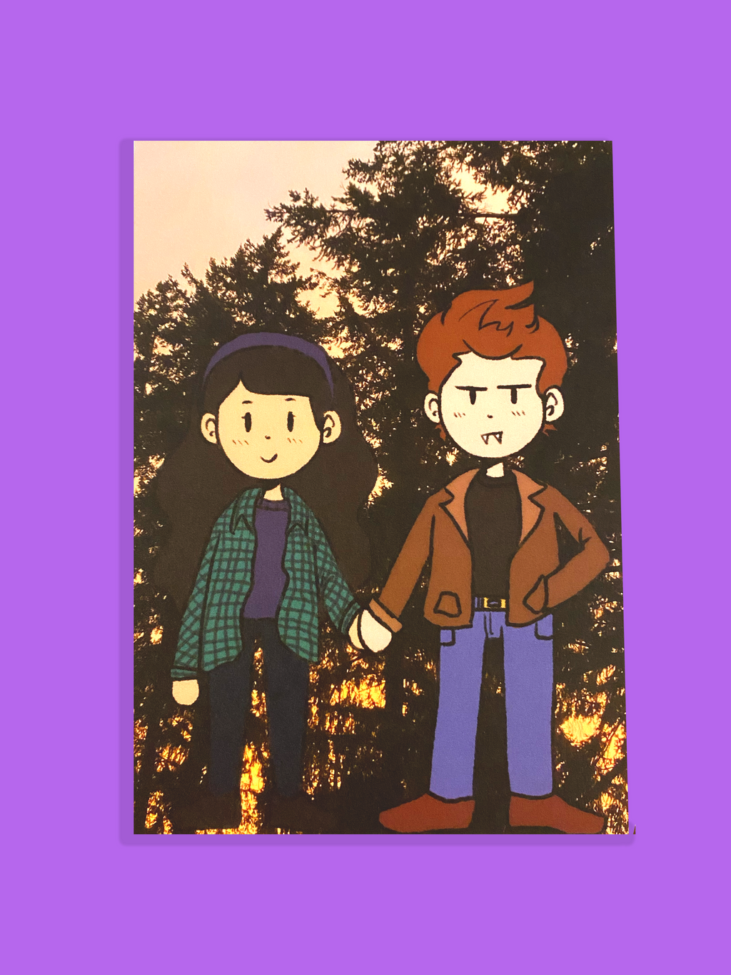 From Forks, WA with Love Postcard